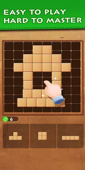 Wood Block Puzzle Classic Game Ảnh chụp màn hình 2