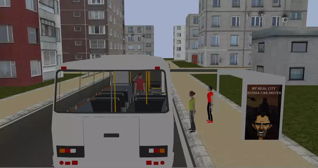 Russian Bus Simulator 3D Schermafbeelding 0