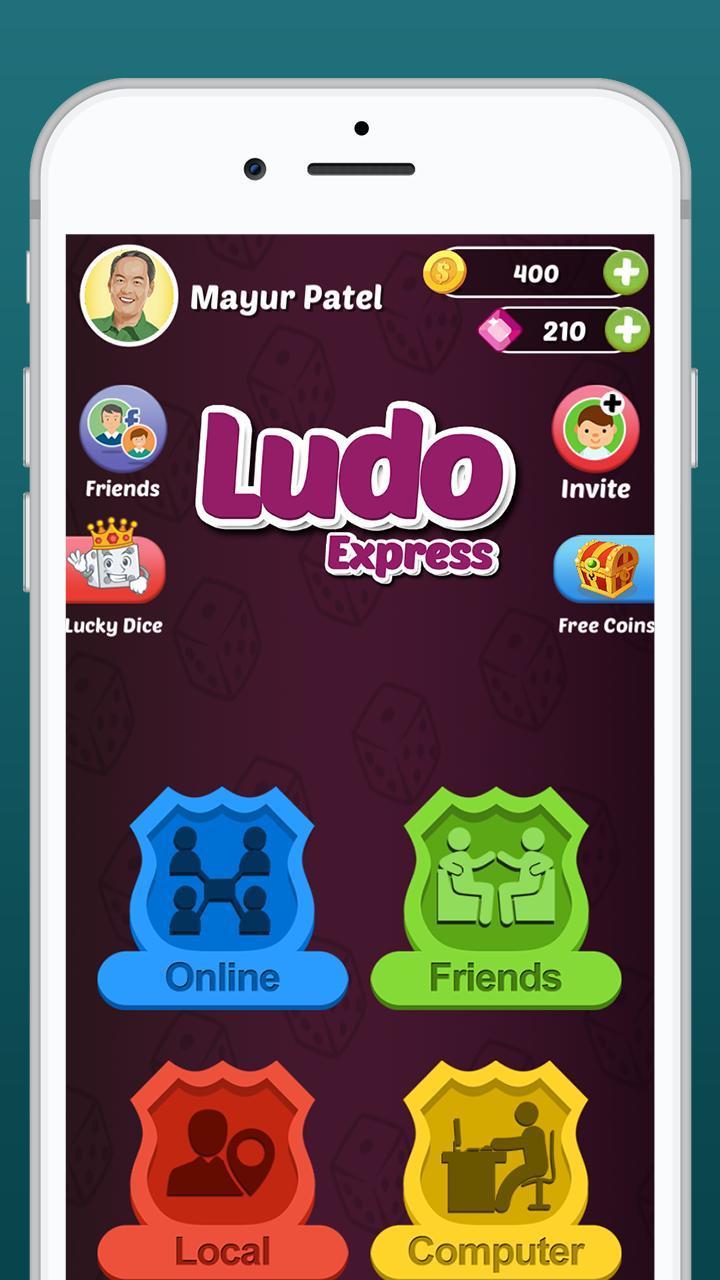 Ludo Express : Online Ludo Capture d'écran 0