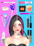 Lip Art Beauty Makeup Games Schermafbeelding 2