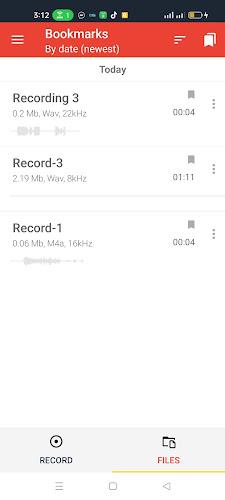 Voice Memos 스크린샷 3