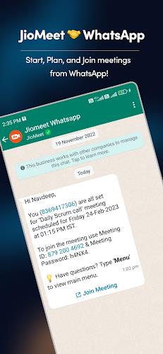 JioMeet Ảnh chụp màn hình 1