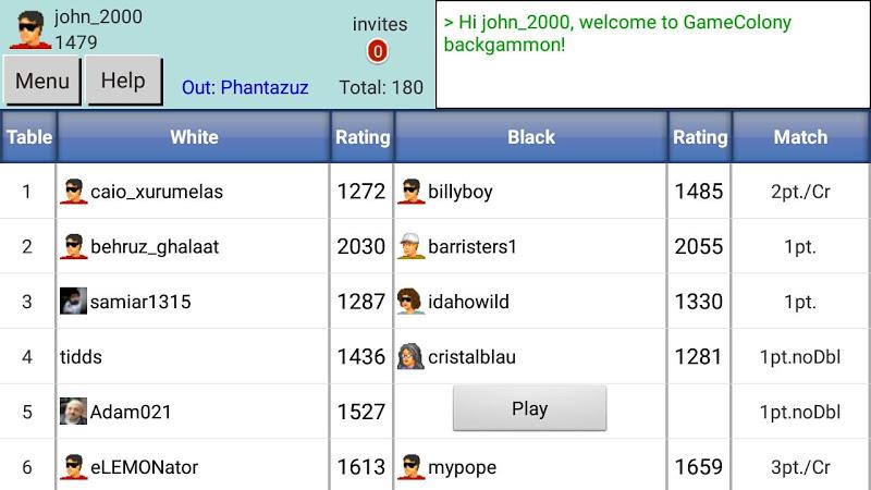 Backgammon Club Screenshot 2