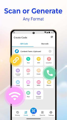 QR Scanner: Barcode Scanner (MOD) স্ক্রিনশট 1