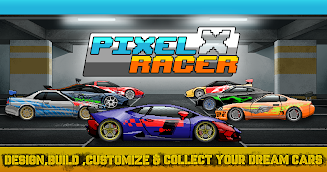 Pixel X Racer Tangkapan skrin 0