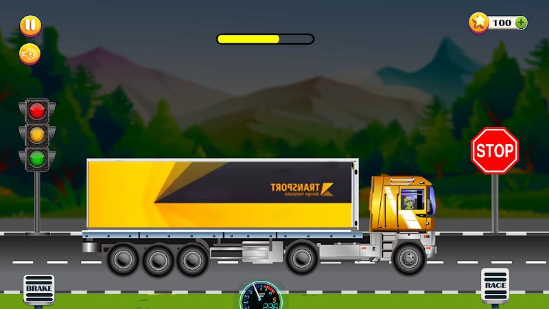 Cargo Truck Driving-Truck Game স্ক্রিনশট 0