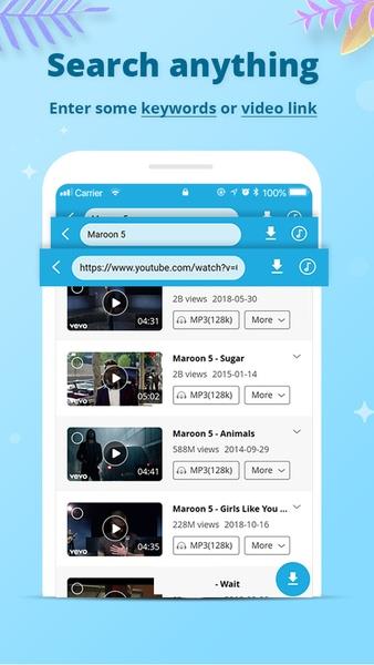 AnyMusic Downloader Скриншот 0