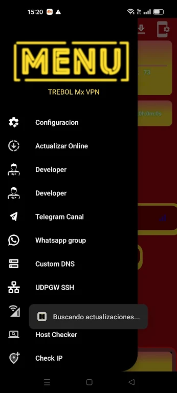 TREBOL Mx VPN Captura de tela 1