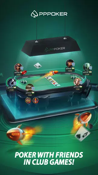 PPPoker-USA-Holdem,Omaha スクリーンショット 3