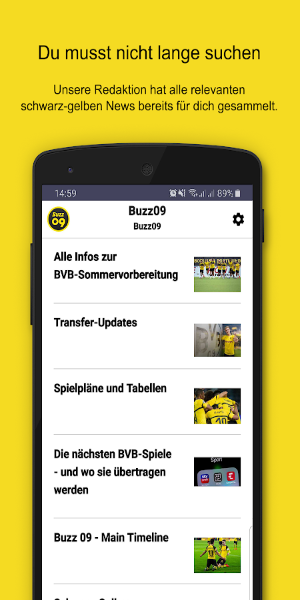 Buzz09–die schwarz-gelben News Tangkapan skrin 1