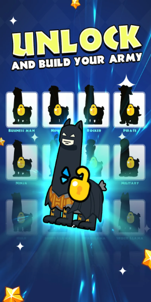 Mutant Llama: IDLE Breed Games Ekran Görüntüsü 2