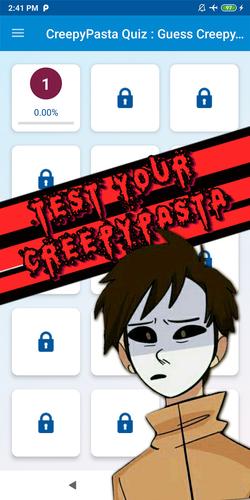 creepypasta quiz Schermafbeelding 1