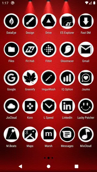 Oreo White Icon Pack P2 Captura de pantalla 2