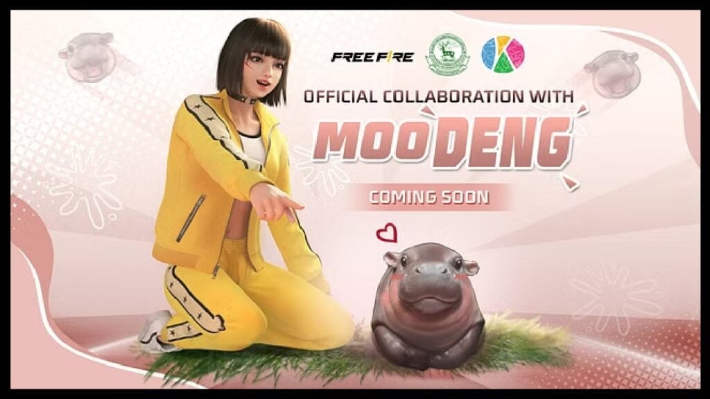 Garena 即將帶著病毒般的侏儒河馬寶寶 Moo Deng 前往救援！