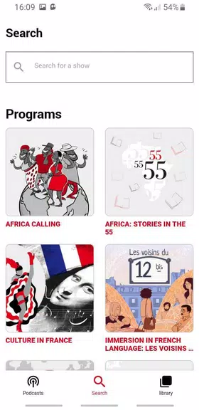 RFI Pure Radio - Podcasts Ảnh chụp màn hình 1