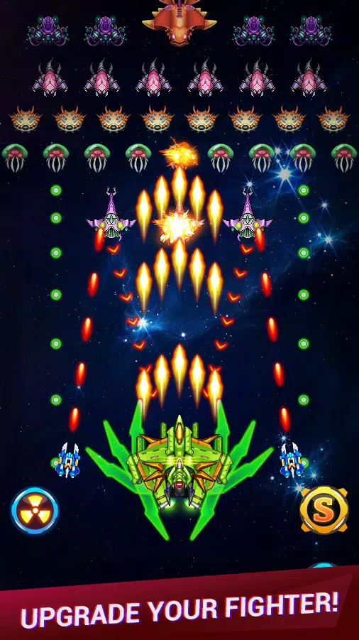 Galaxy sky shooting Screenshot 0