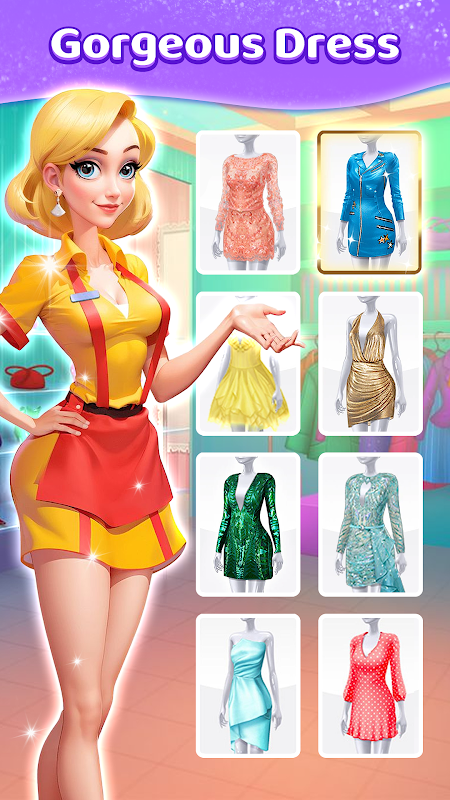 Fashion Makeover:Salon&DressUp Tangkapan skrin 3