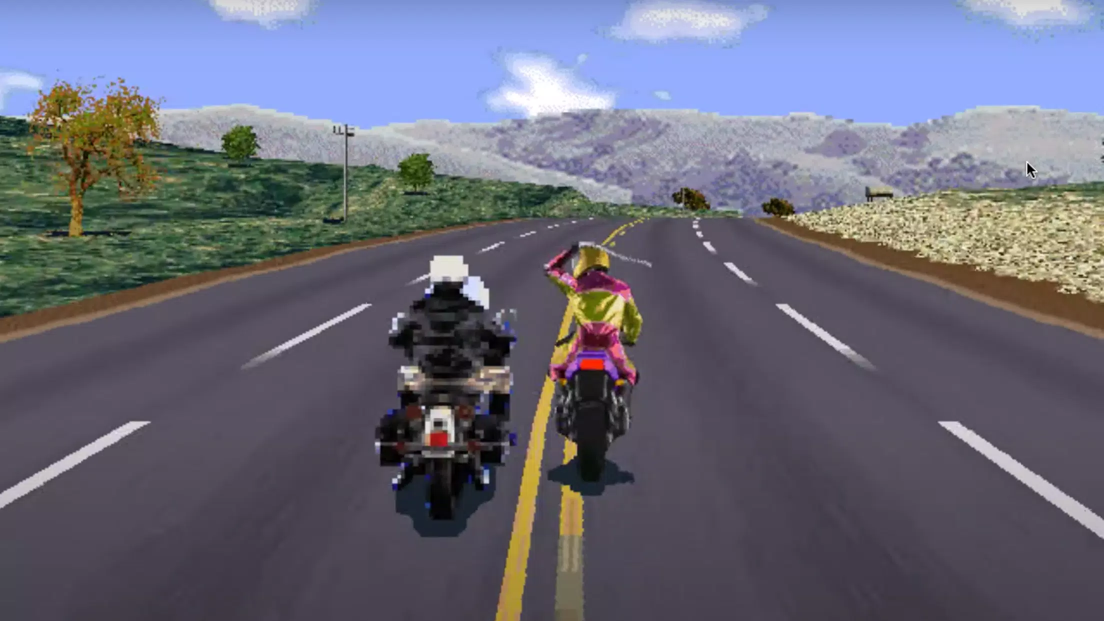 Road Rash Capture d'écran 0