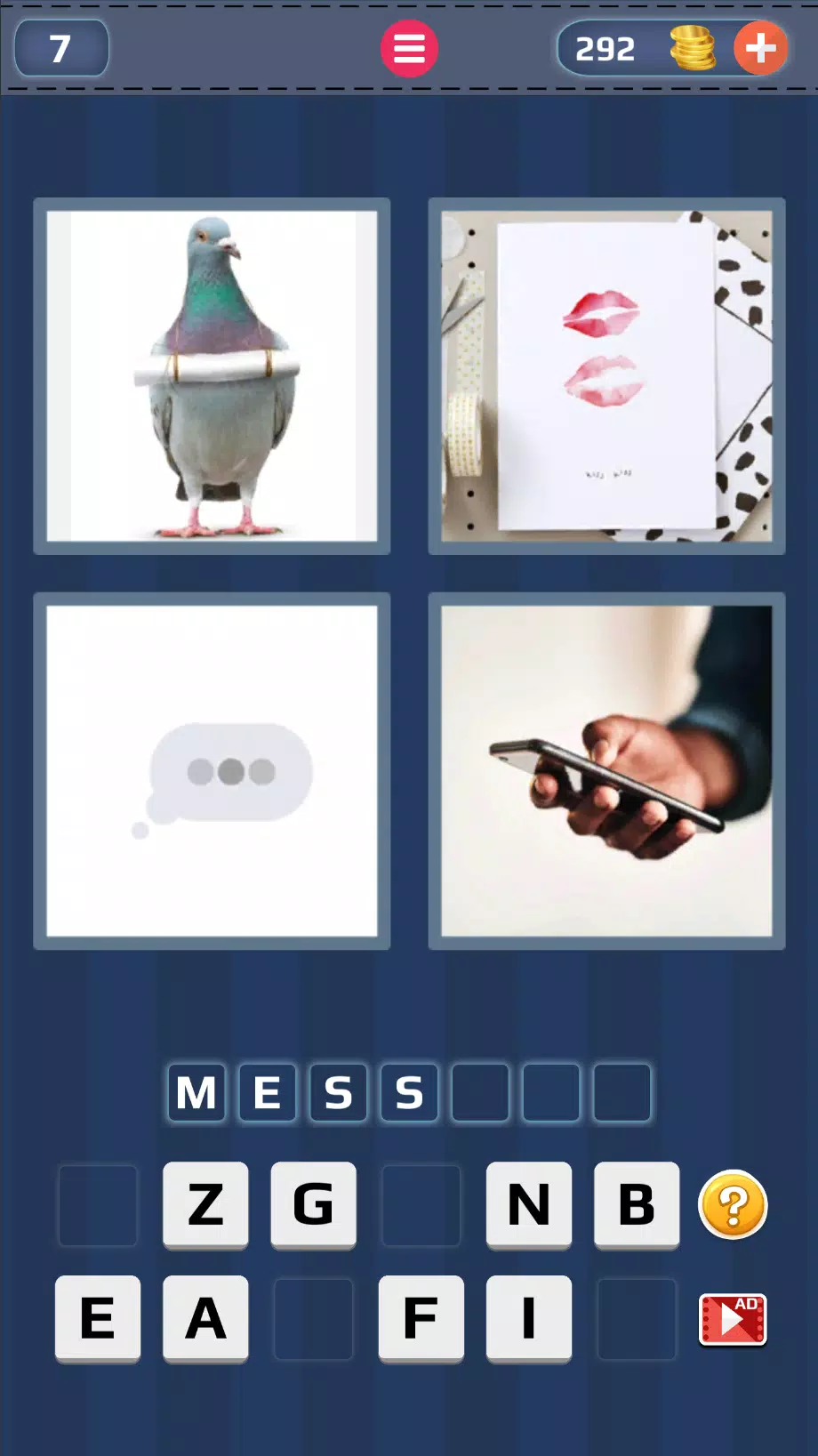 4 Pics 1 Word: Guess the Word Screenshot 2