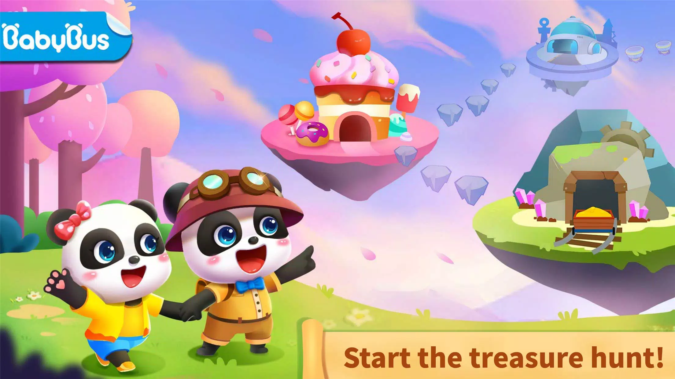 Schermata Little Panda's Town: Treasure 0