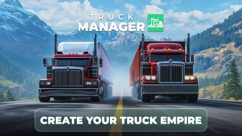 I camion 3D hanno colpito Android in Tycoon Game Truck Manager 2025