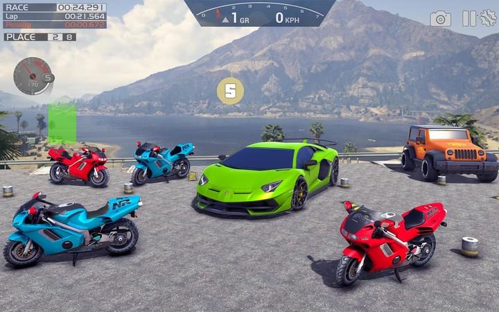 Crazy Stunt Rider GT Bike Game Screenshot 1