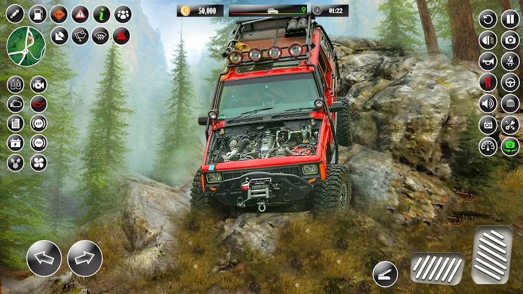 Offroad Xtreme 4X4 Jeep Driver Tangkapan skrin 0