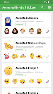 Animated Emojis WAStickerApps ဖန်သားပြင်ဓာတ်ပုံ 0