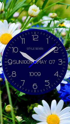 Modern Analog Clock-7 Captura de pantalla 1