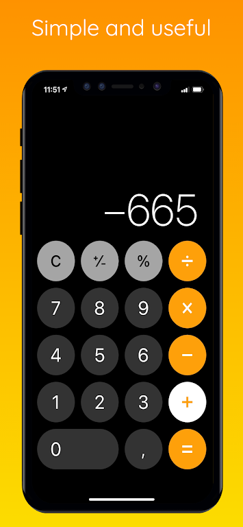 Calculator iOS 17 ภาพหน้าจอ 1