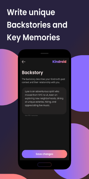 Kindroid: AI Companion Chat Скриншот 2