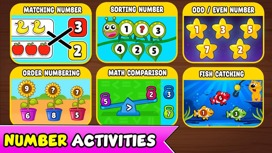 123 Numbers -  Learn To Count Ekran Görüntüsü 0