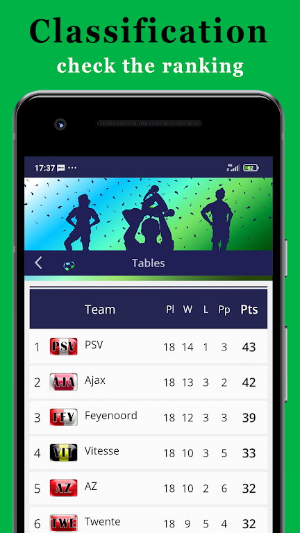 Info Eredivisie Скриншот 1