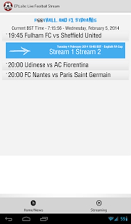 EPLsite: Live Football Stream স্ক্রিনশট 2