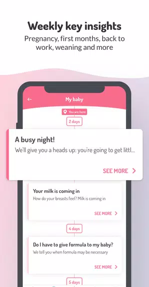 LactApp: Breastfeeding expert Capture d'écran 1