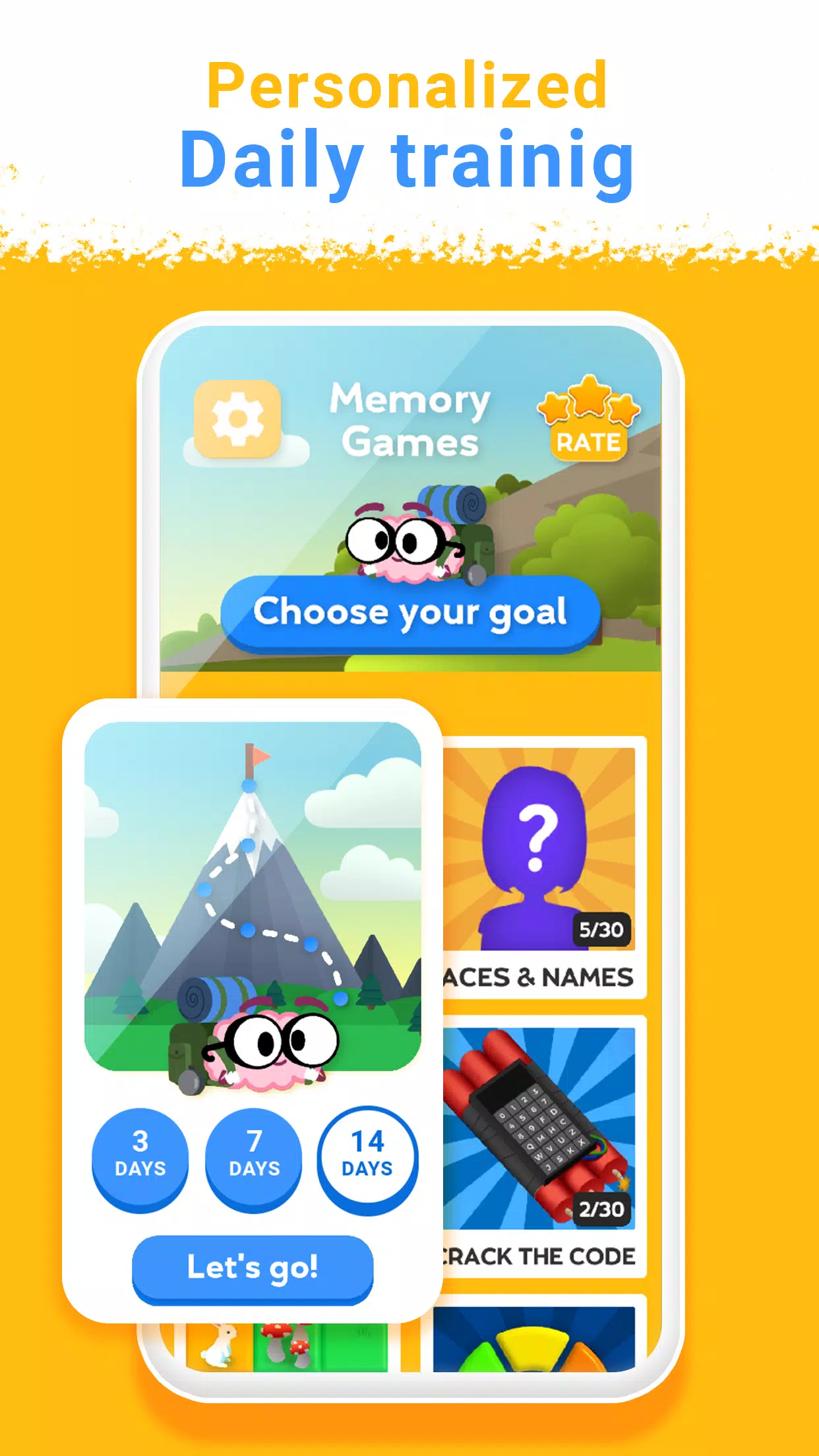 Train your Brain. Memory Games Скриншот 2