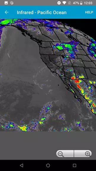 Simple Satellite Weather Loops Captura de tela 1