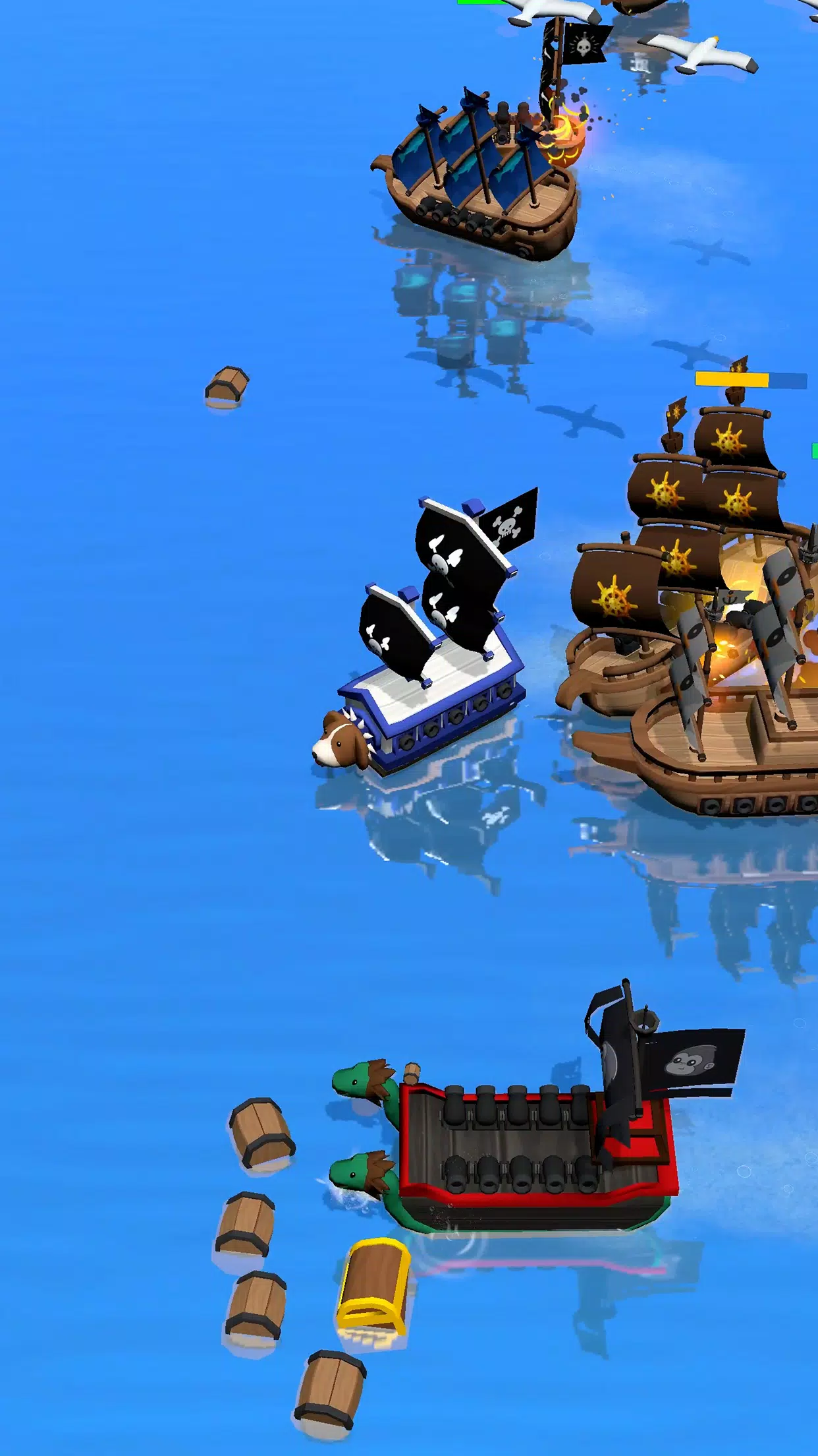 Pirate Clash Tangkapan skrin 1