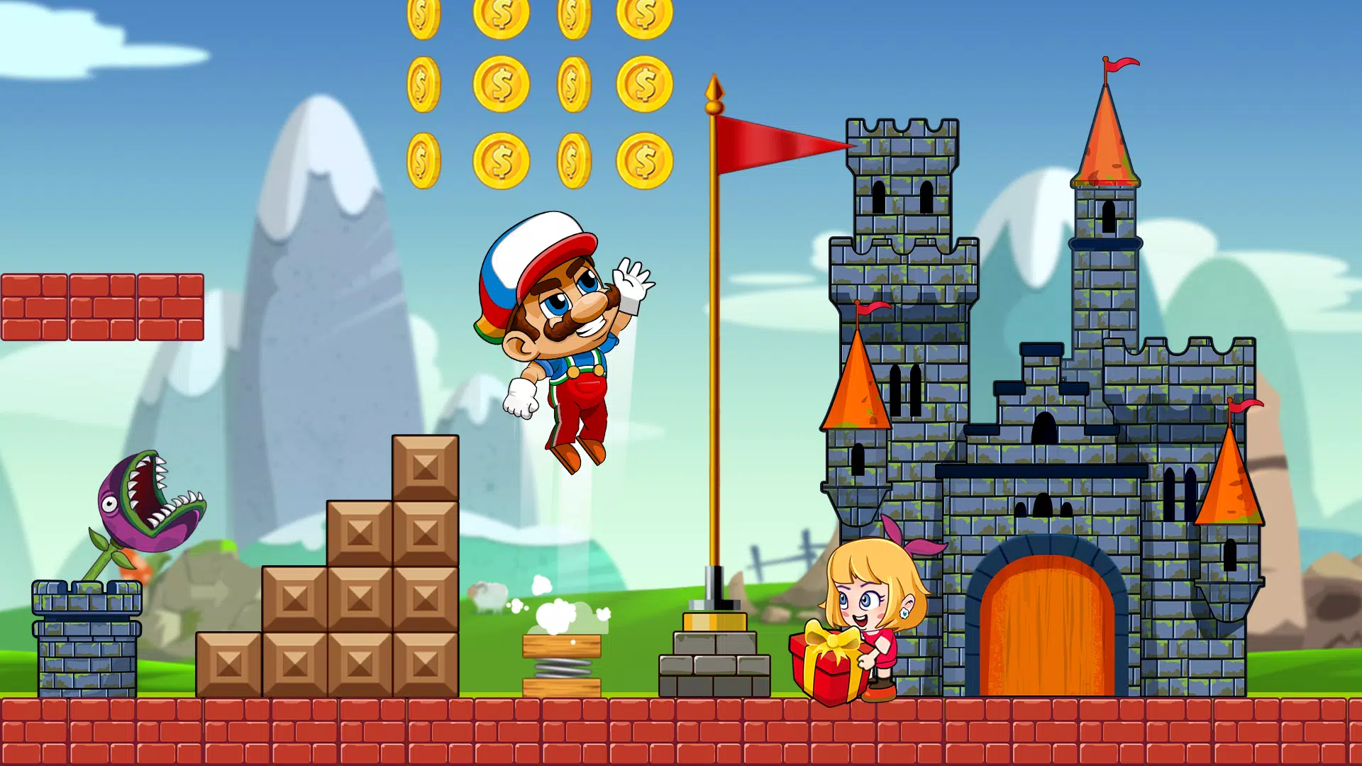 Super Bean Bros: Running Games Скриншот 2