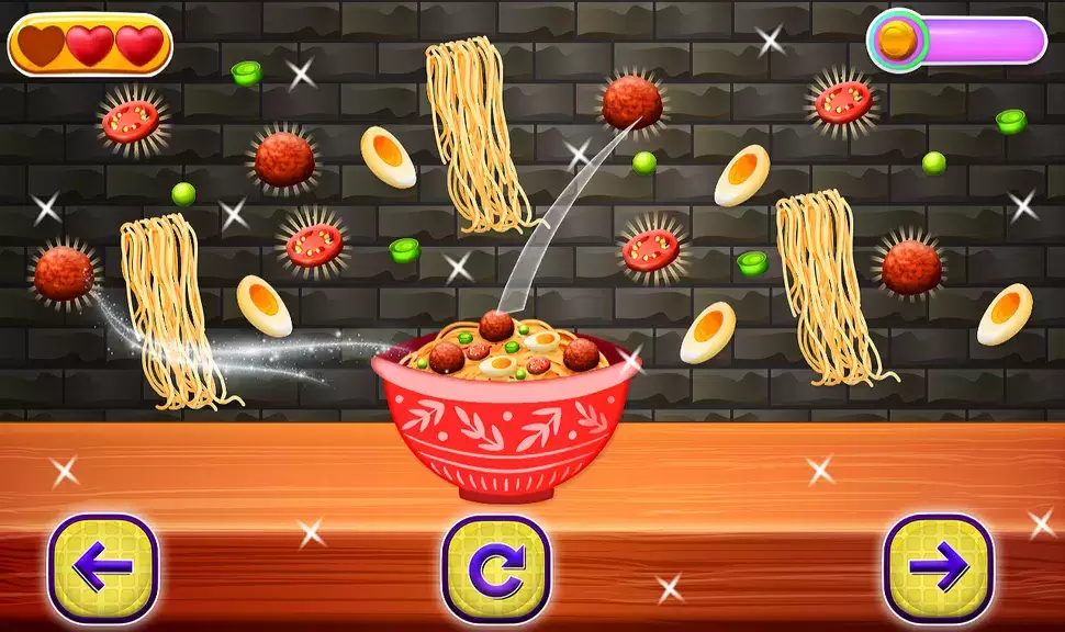 Crispy Noodles Cooking Game ဖန်သားပြင်ဓာတ်ပုံ 3