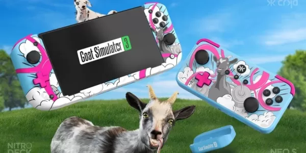 Goat Simulator မှလှုံ့ဆော်ပေးသော CRKD Controlline အသစ်